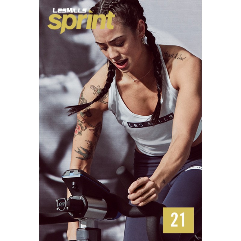 [Hot Sale]Les Mills Q4 2020 Routines SPRINT 21 releases New Release DVD, CD & Notes